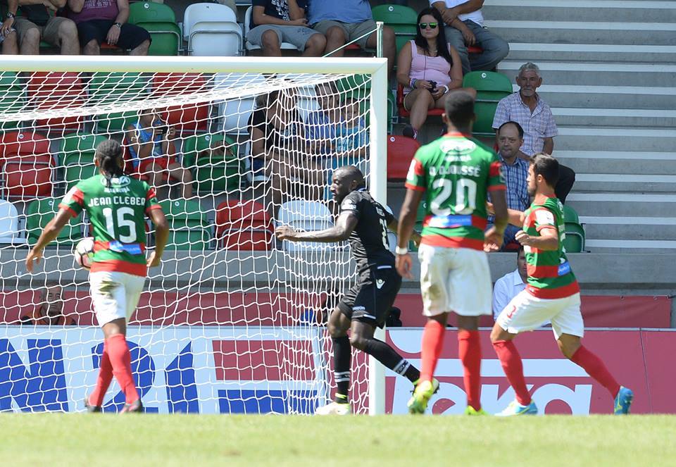 Moussa Marega, buteur avec le Vitoria Guimaraes (crédit photo : vitoriasc.pt)