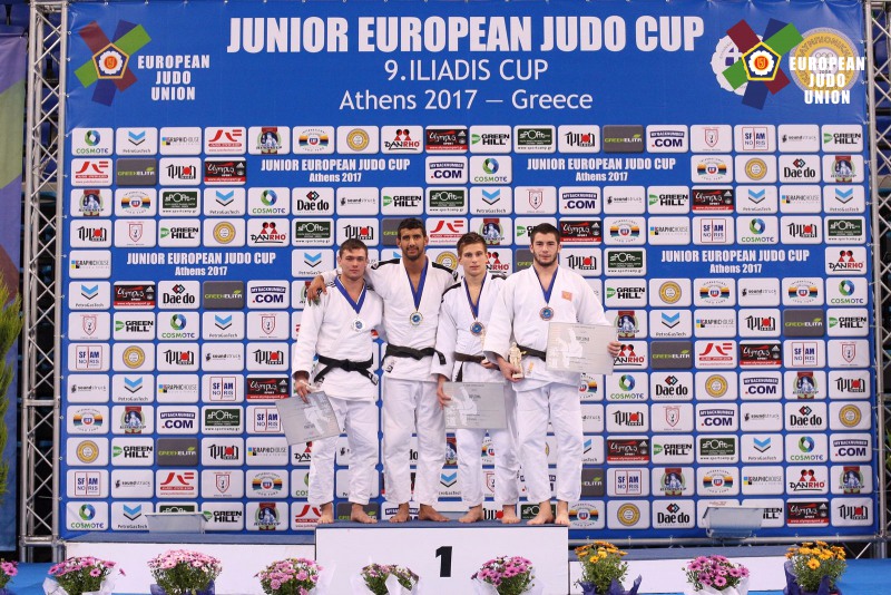Médaille d'or pour Oussama Mahmoud Snoussi au « Junior European Judo Cup Athens 2017 »
@ Crédit photo : eju.net