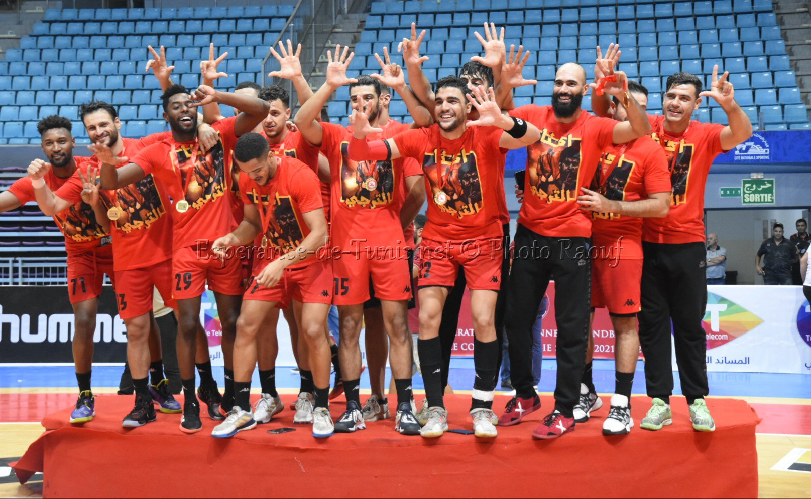 Handball L'Espérance championne arabe pour la 7e fois Esperancede